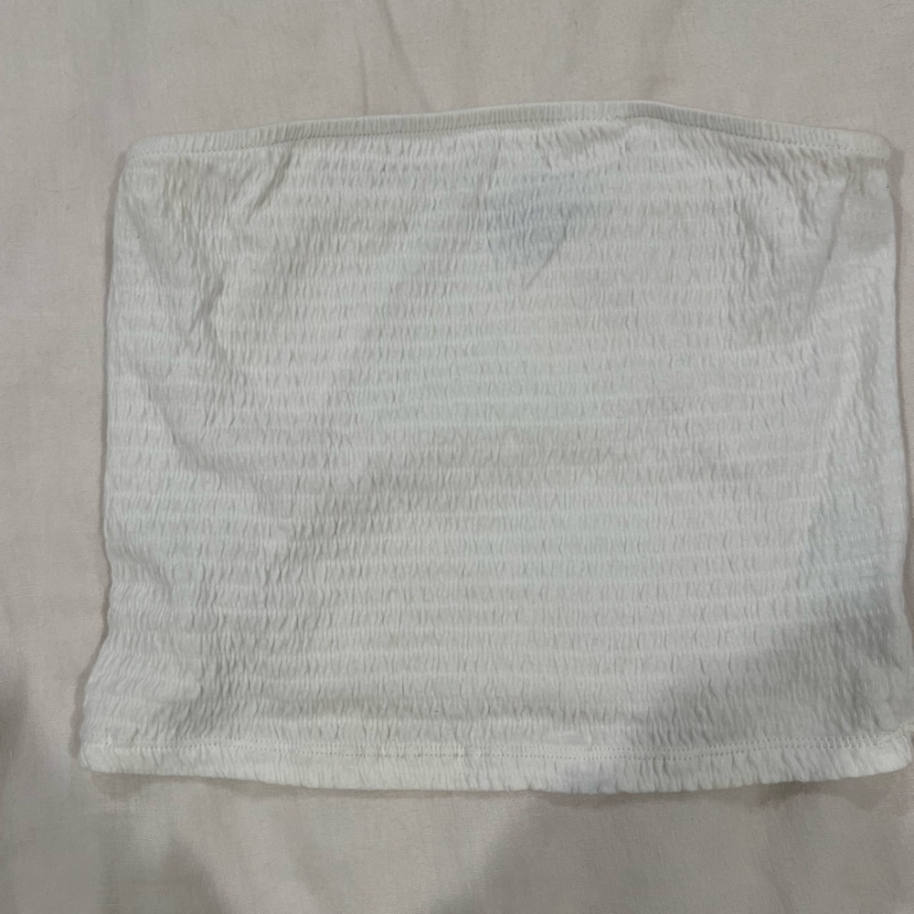 American Eagle Outfitters White Tube top